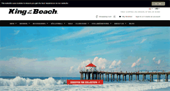 Desktop Screenshot of kingofthebeach.com